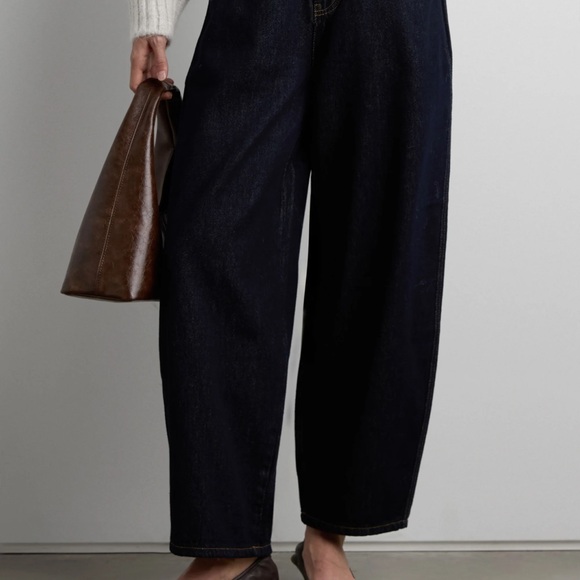 Navy Ankle-Length Jeans - Picture 3 of 3